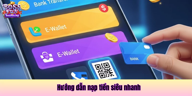 Trang chủ 37 Hướng dẫn nạp tiền vào tài khoản Bossfun