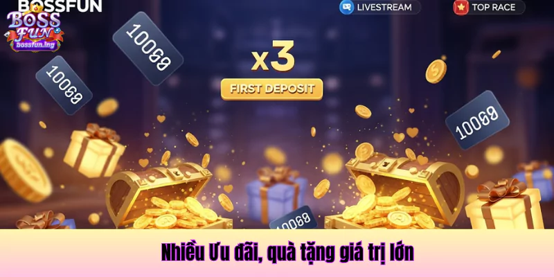 Trang chủ 33 Nhiều ưu đãi, khuyến mãi khủng