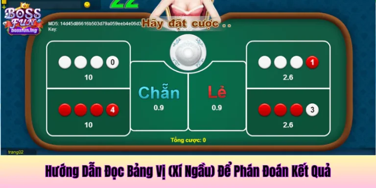 Hướng Dẫn Đọc Bảng Vị (Xí Ngầu) Để Phán Đoán Kết Quả