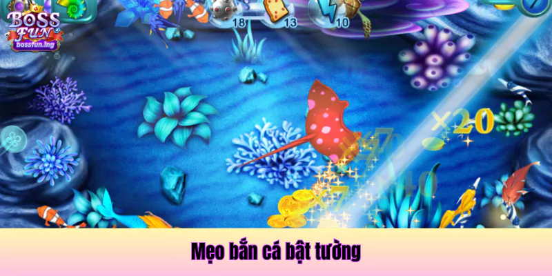 10 Mẹo Bắn Cá Cho Tân Thủ: Bắn Rìa, Bắn Theo Đàn, Bắn Tăng Đạn 4 Bắn cá bật tường giúp tiêu diệt những con cá ở vị trí khó tiếp cận