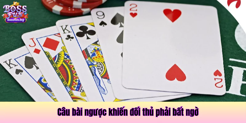Câu bài ngược khiến đối thủ phải bất ngờ