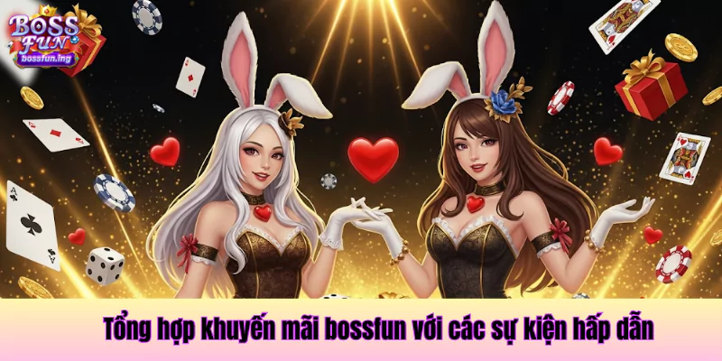 Tổng hợp khuyến mãi bossfun với các sự kiện hấp dẫn Tổng hợp khuyến mãi Bossfun